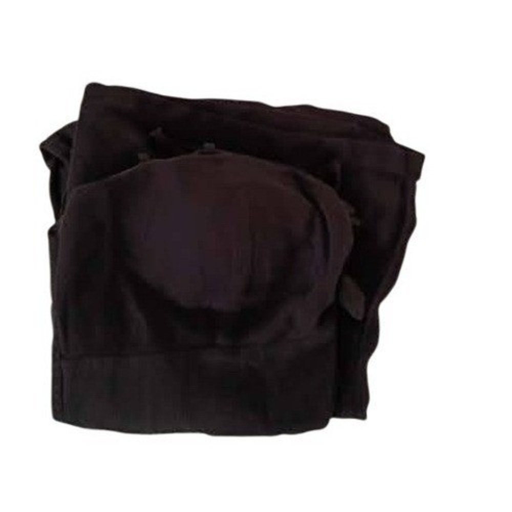 Lily Rose XL Black Wide Leg Jumpsuit Sweetheart Tie Front Smocked Coquette Curve - Picture 15 of 15